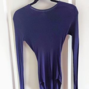 Forever 21 purple body suit